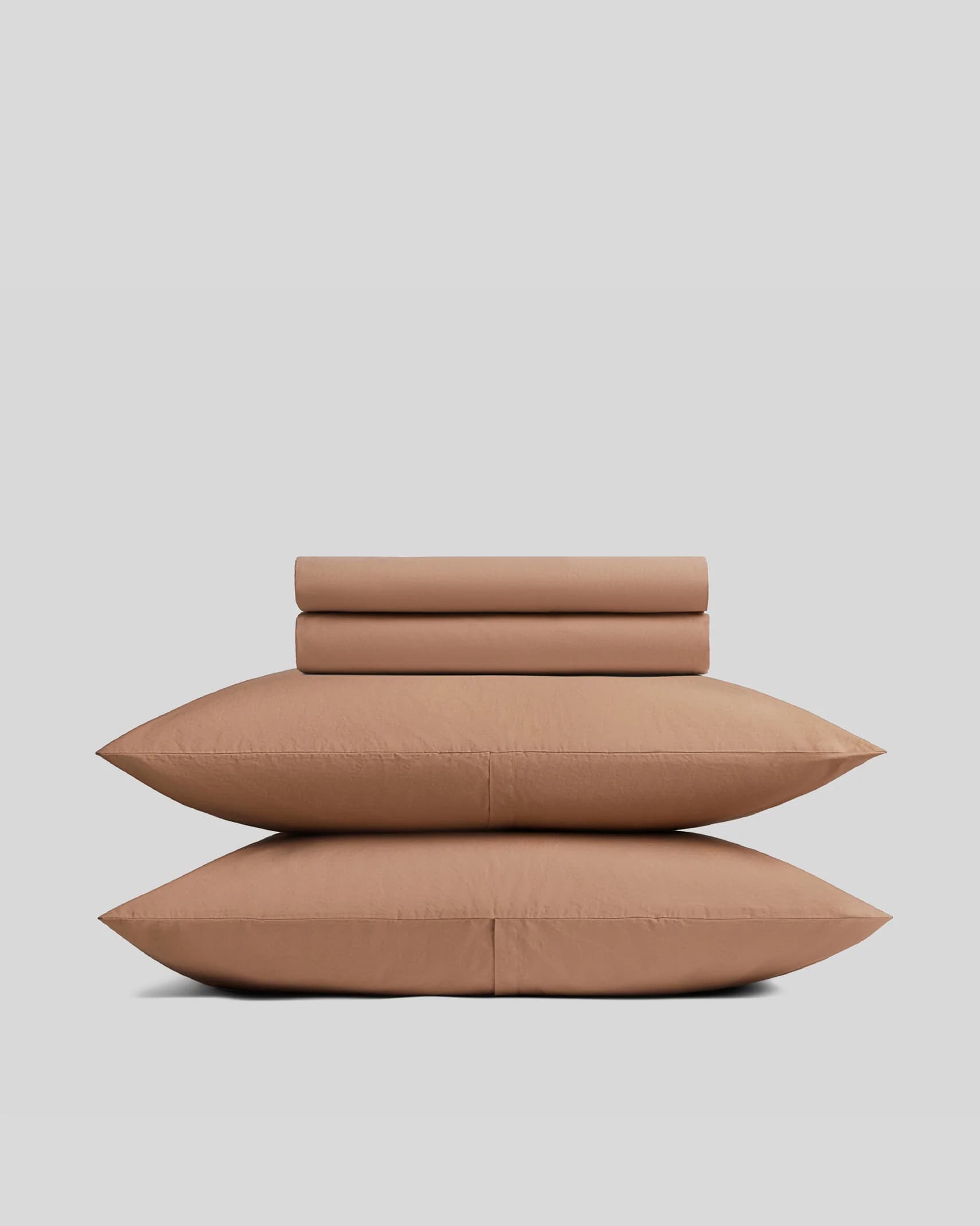 Brushed Cotton Sheet Set - Adobe K/CK by Parachute Home
