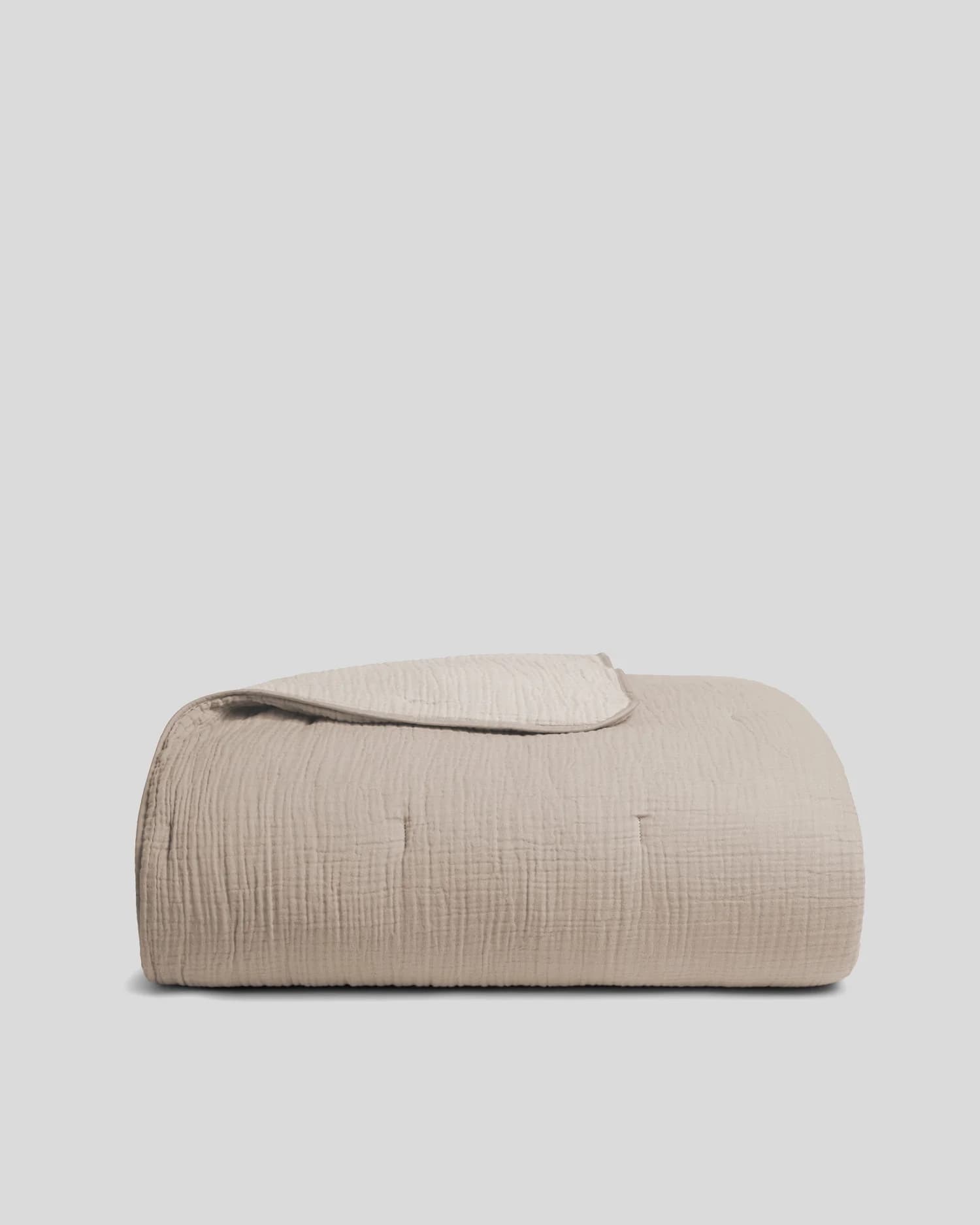Cloud Cotton Quilt - FINAL SALE (Natural and Ivory) by Parachute Home