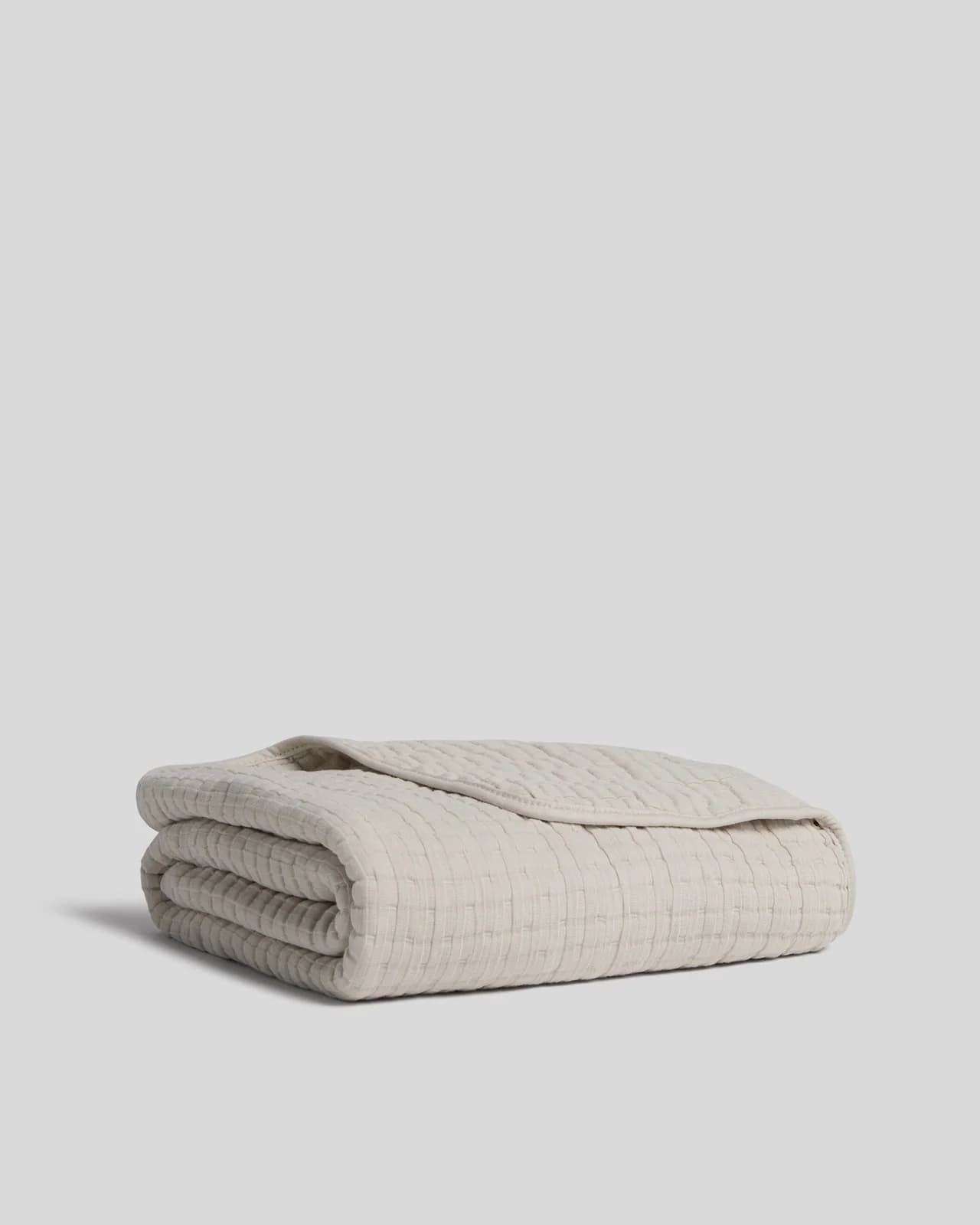 Organic Air Cotton Toddler Quilt (Bone) by Parachute Home