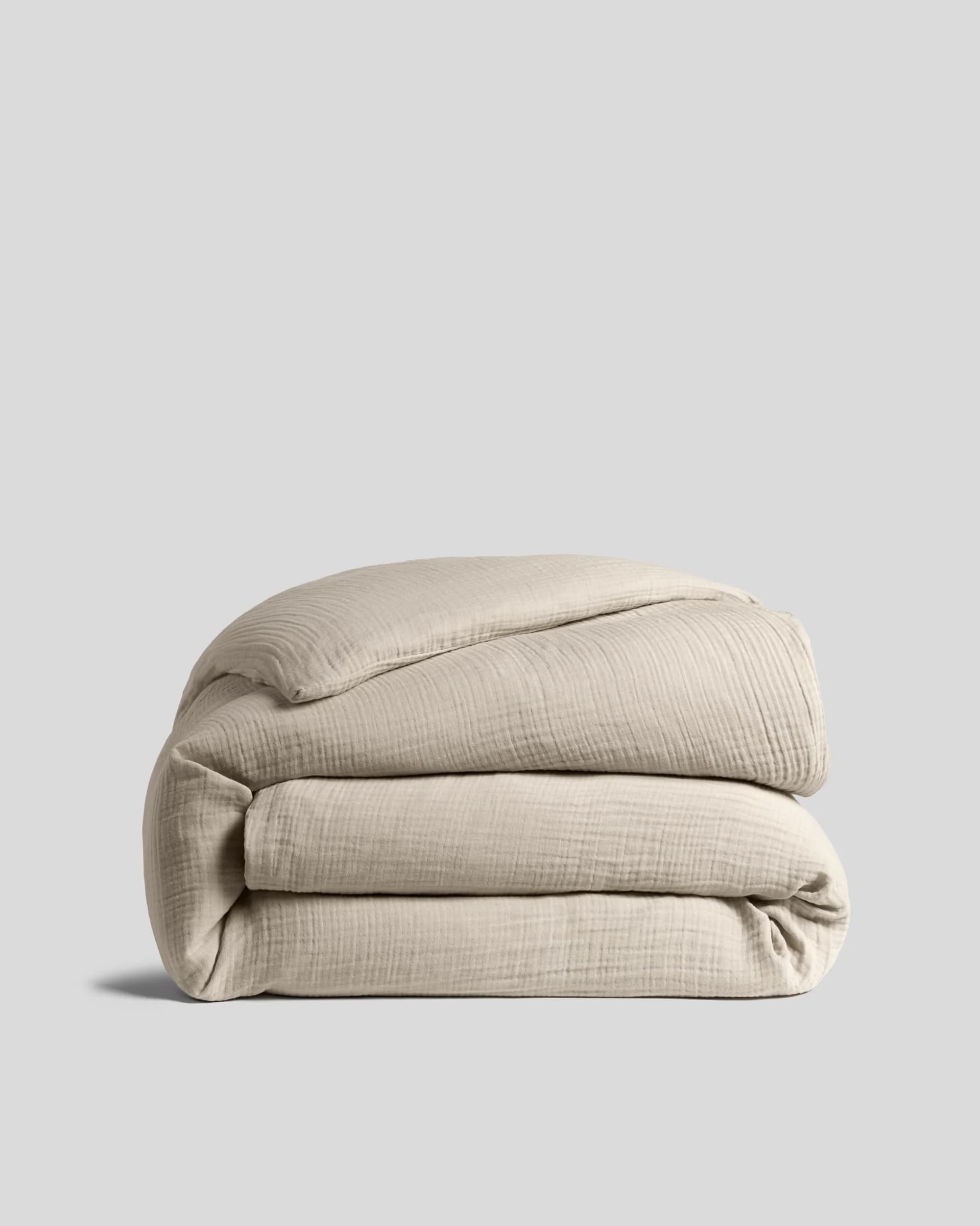 Organic Cloud Cotton Duvet Cover (Bone) by Parachute Home