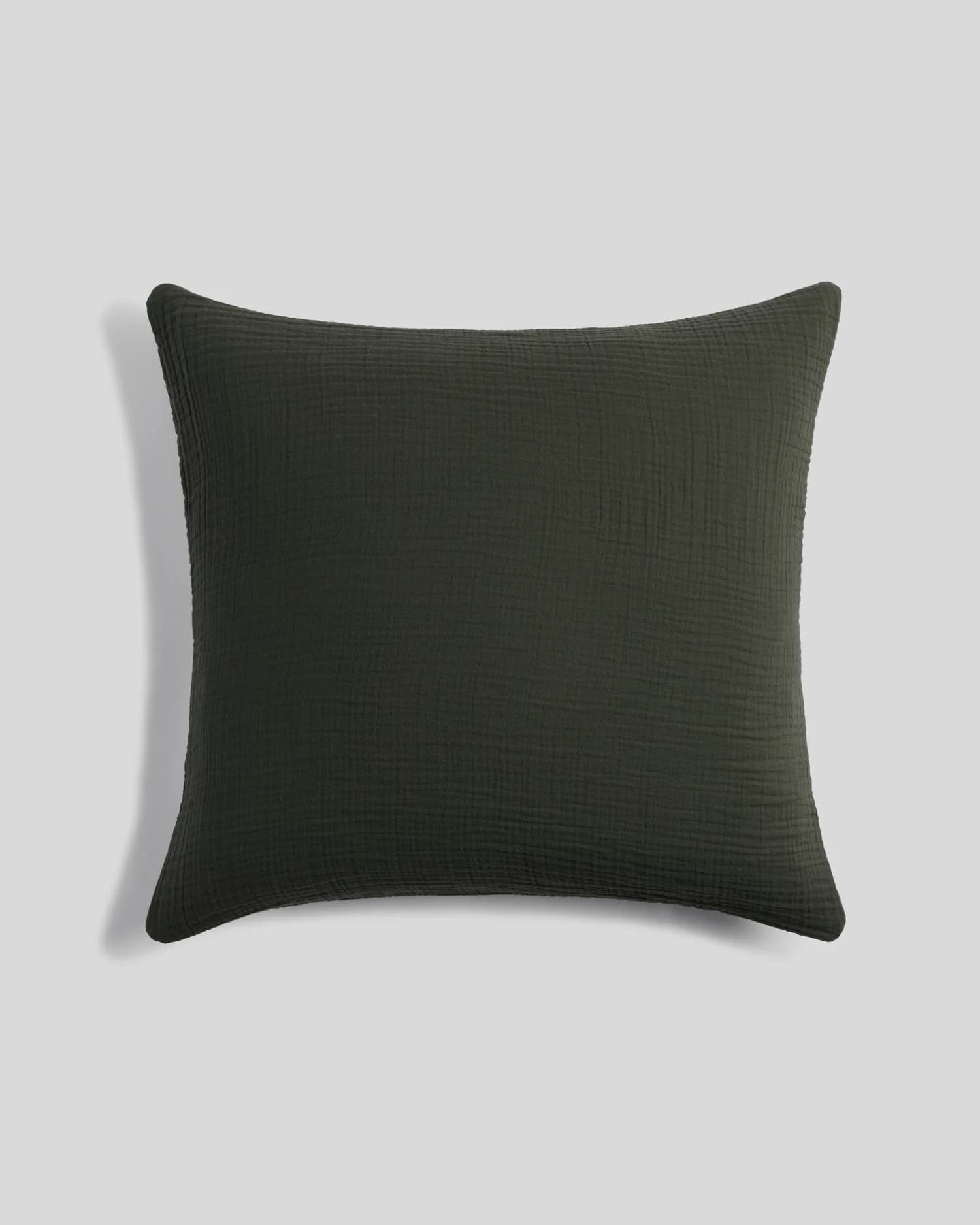 Organic Cloud Cotton Euro Sham (Evergreen) by Parachute Home