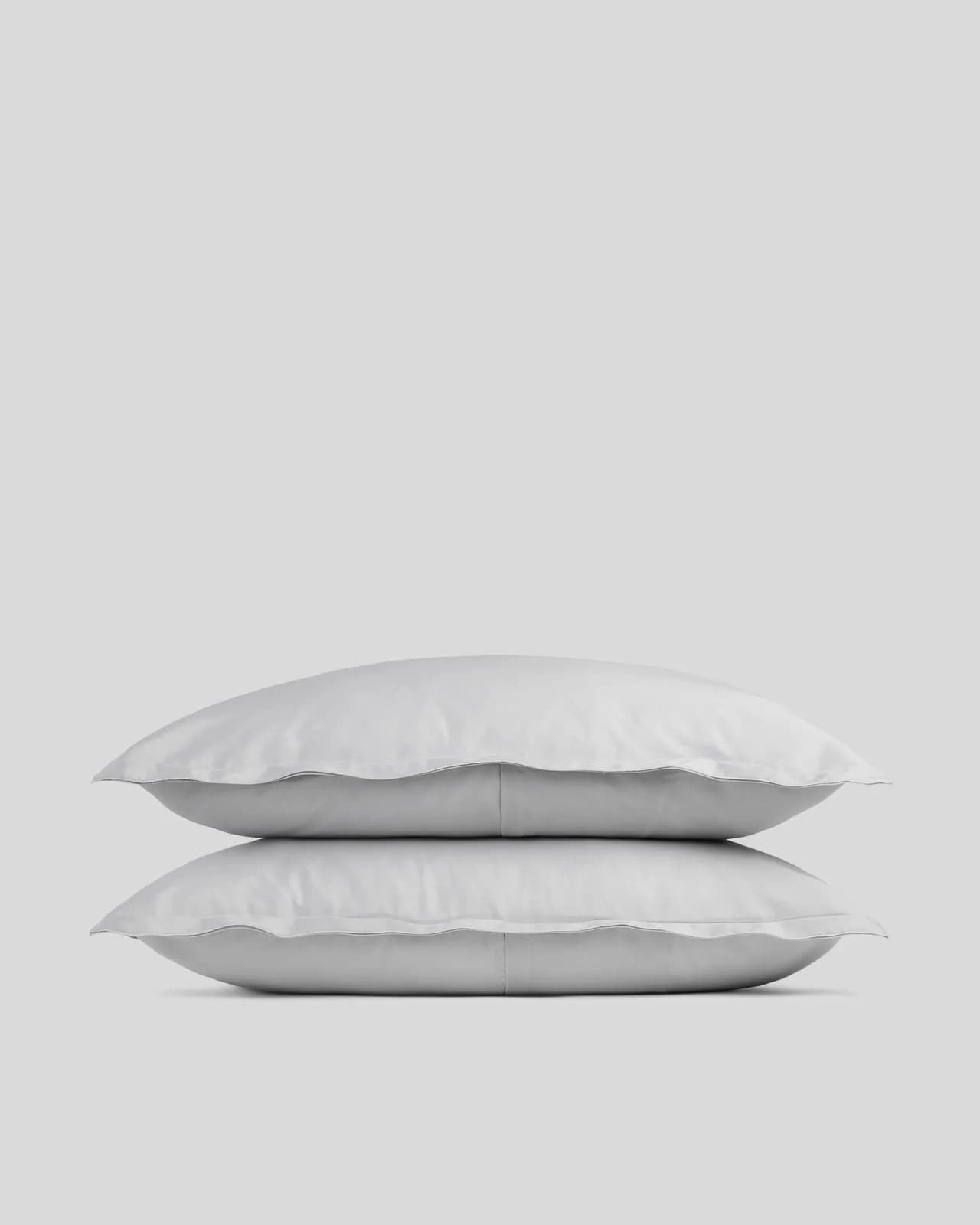 Sateen Sham Set (Light Grey) by Parachute Home