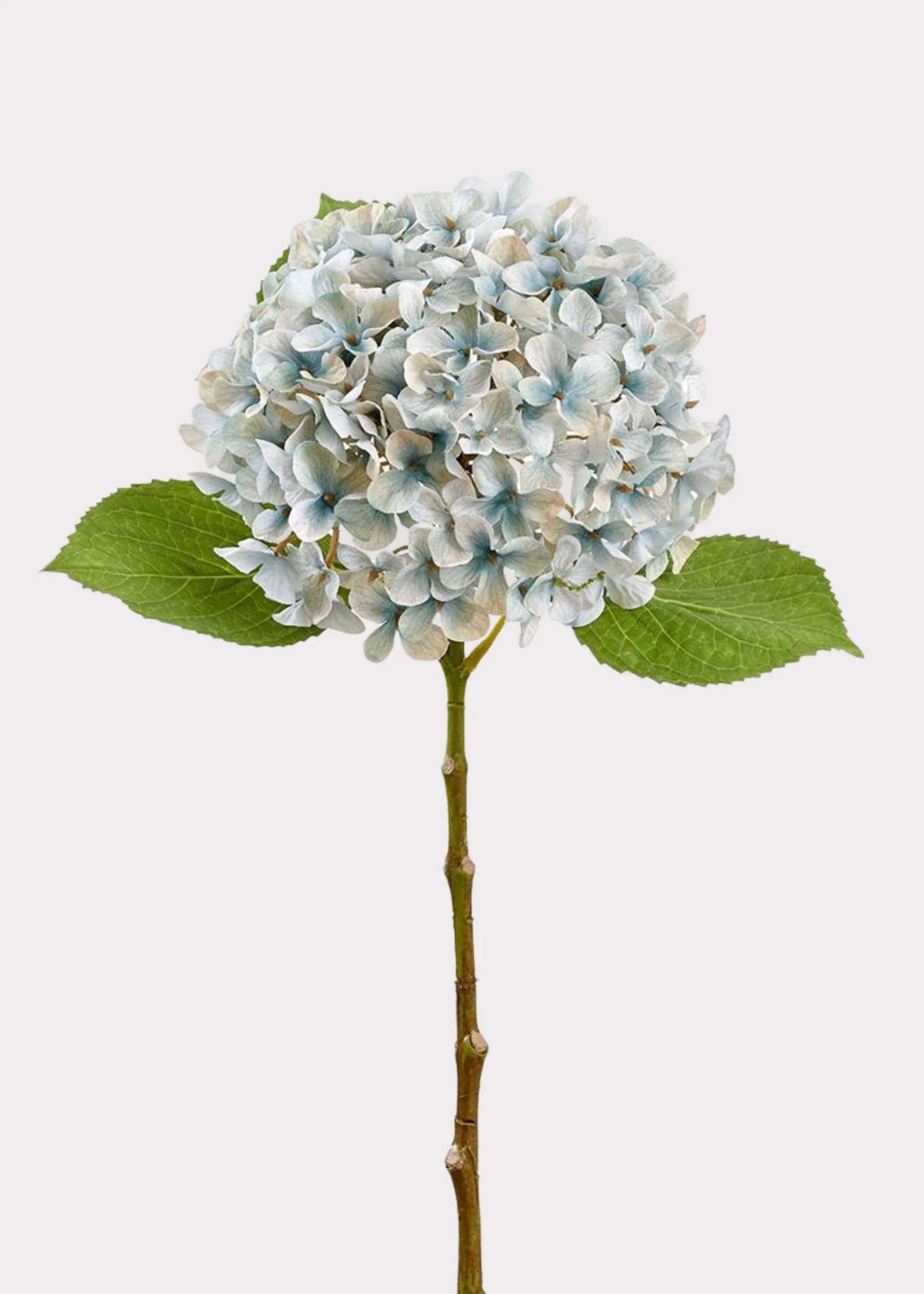 Antique Light Blue Fake Hydrangea Flower - 17.5" by Radial