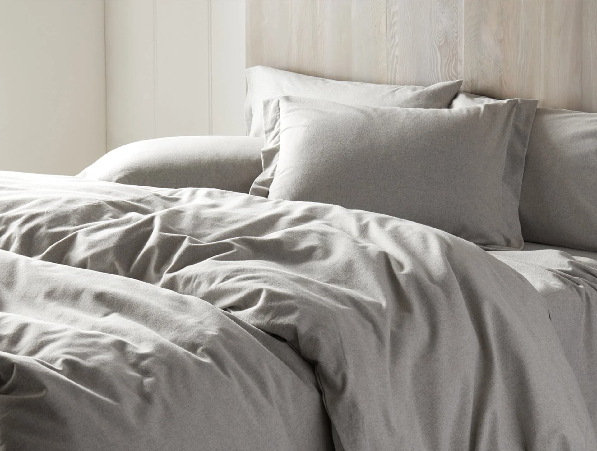 Cloud Brushed Organic Flannel Sham - Renewed by Recurate
