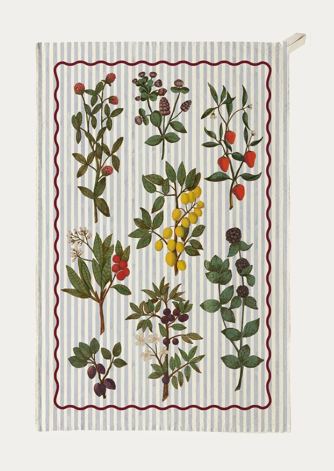 Festival of Fruits Tea Towel by Roomytown