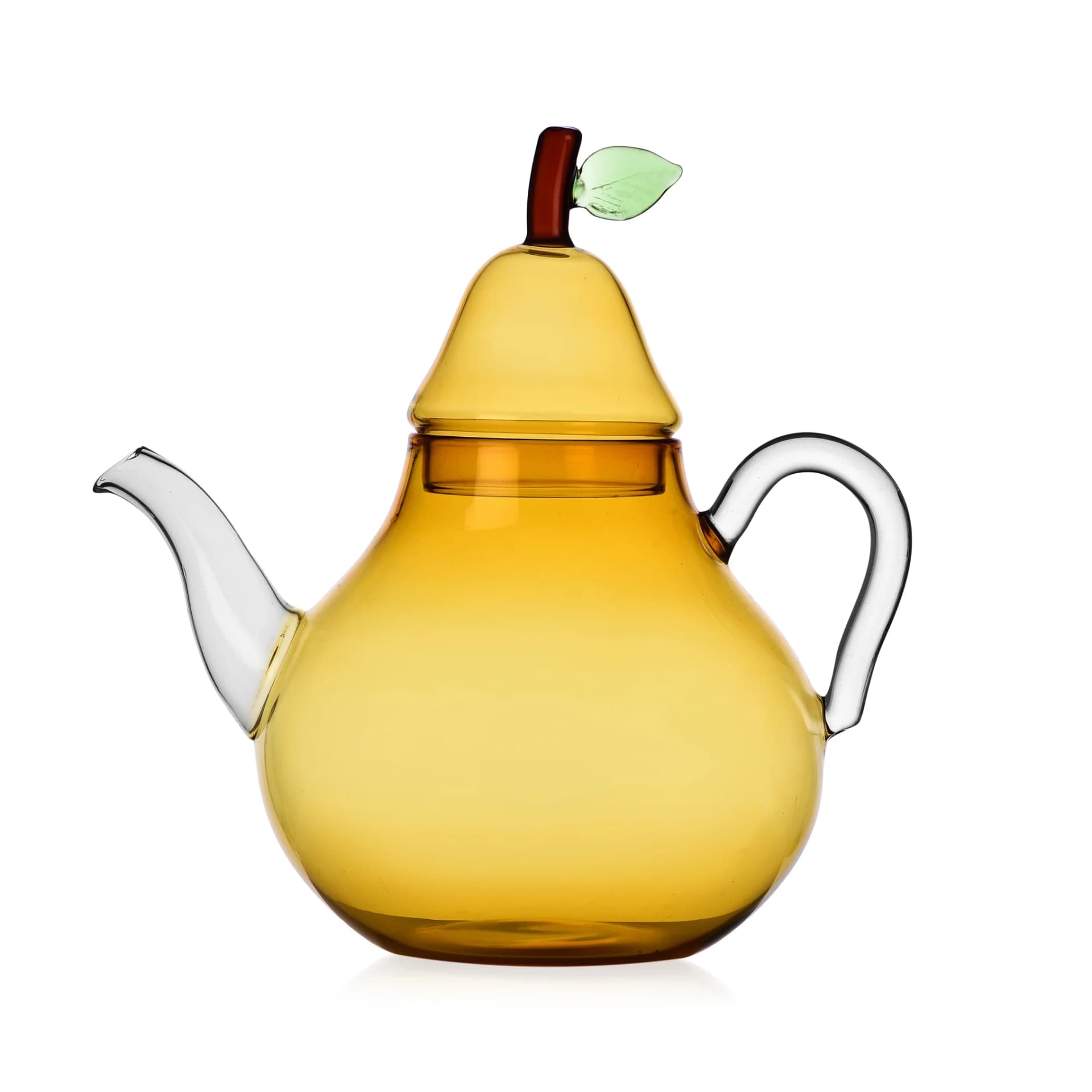 Ichendorf Milano Pear Glass Teapot by Rosenthal Sambonet Usa, Ltd