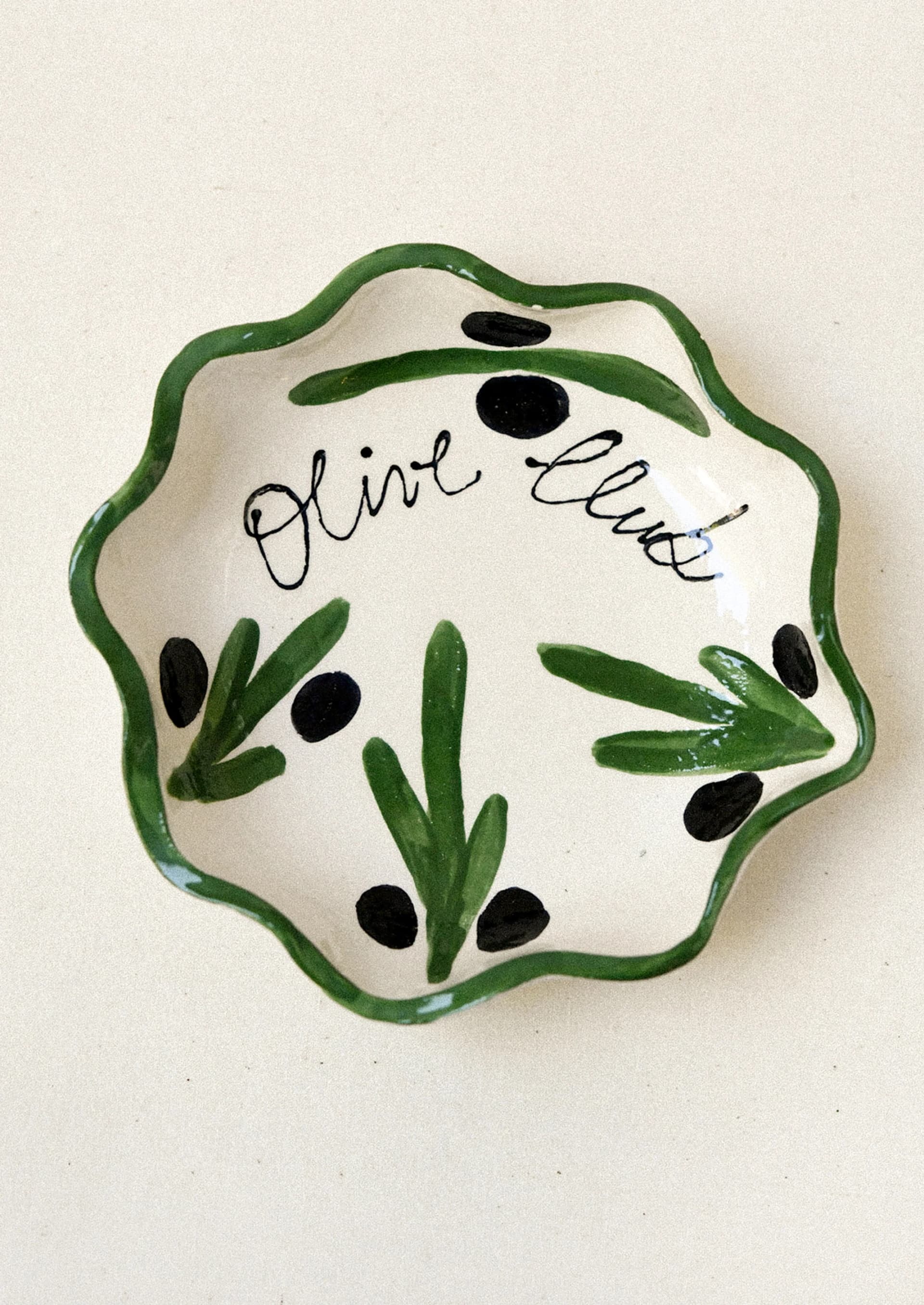 Garden Club Ceramic Bowl by Sofia Lembeye