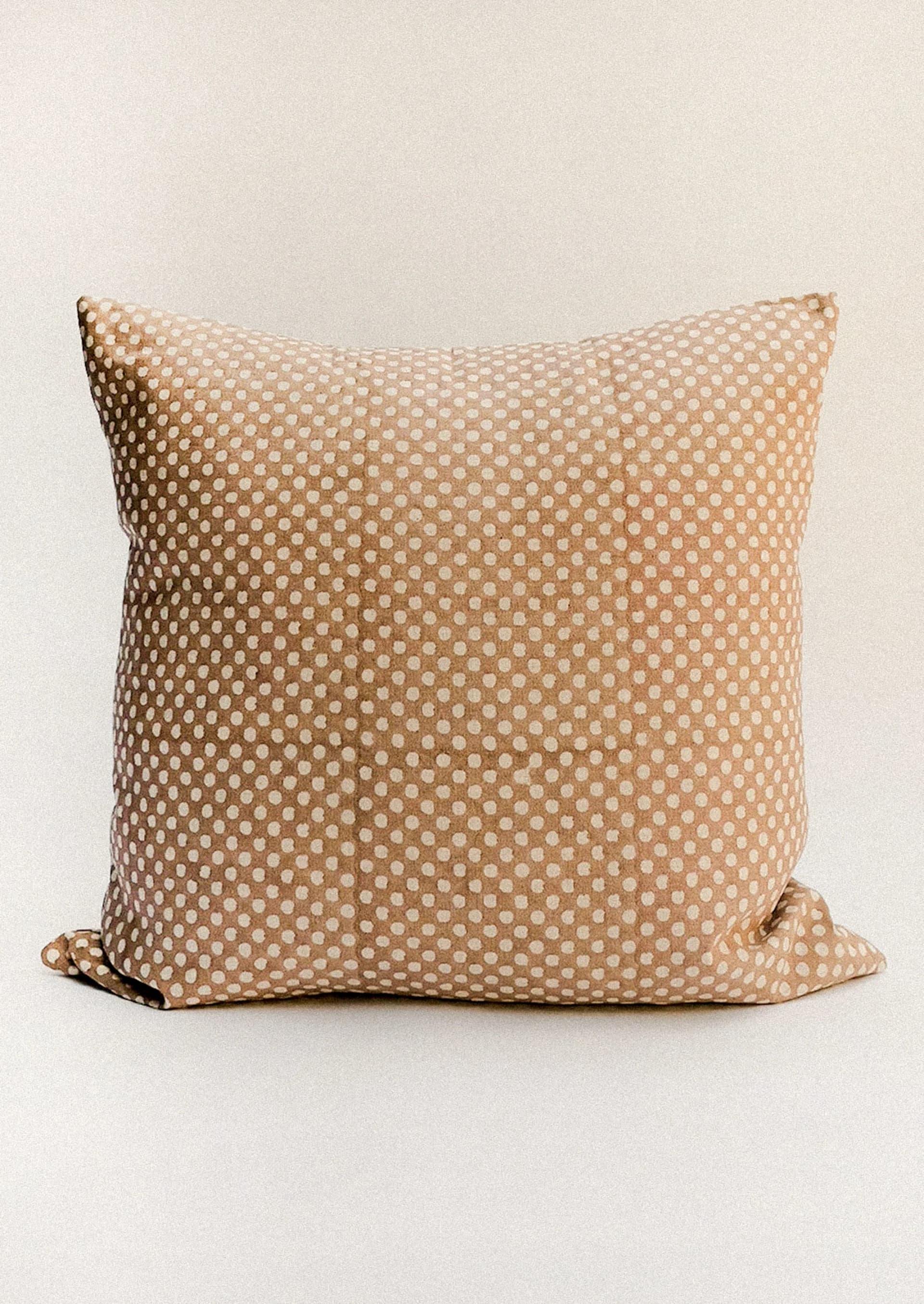Rami Block Print Pillow by Soil To Studio