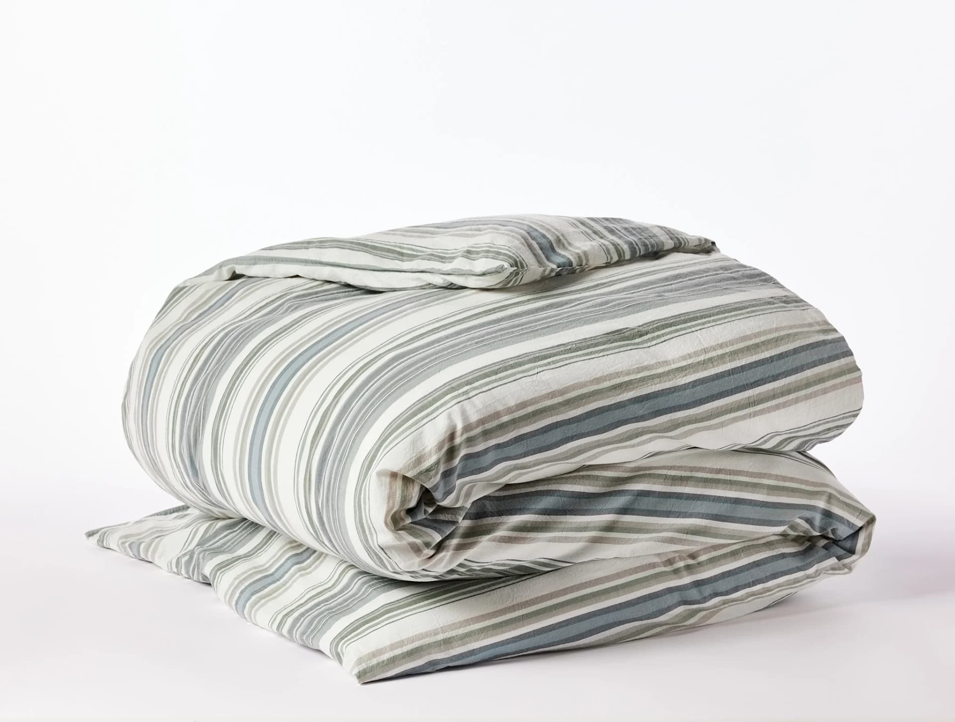 Coastal Organic Duvet Cover - Renewed - Renewed by Trove